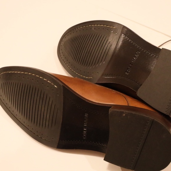 Brown Cole Haan Leather Oxford Dress Shoes, SIZE 10, BRAND NEW